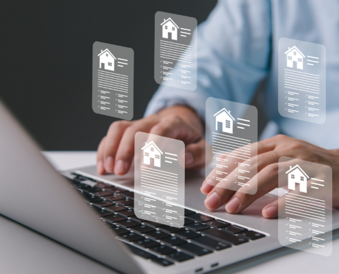 Real estate concept business